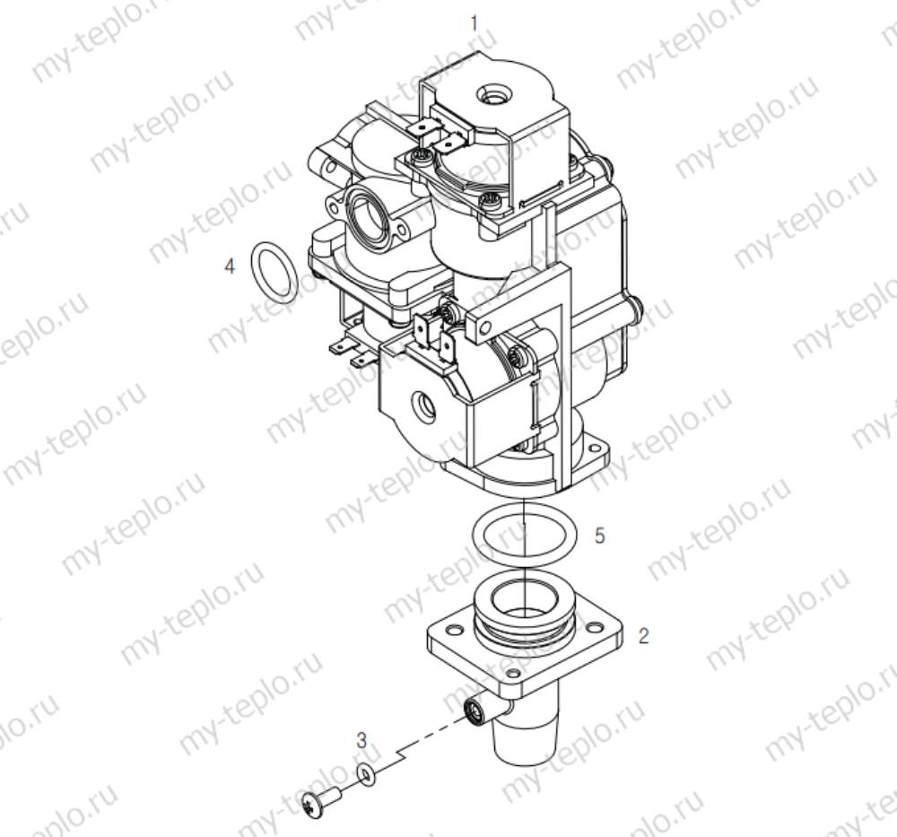 dgb 160 Msc котел запчасти купить в Трёхгорном
