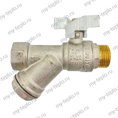 Кран шаровый с фильтром 3/4