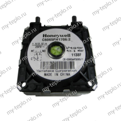 Пневмореле 0.4mbar Honeywell для котла Baxi ECO Four 1.14 F (pnevmrhonECOF114F)