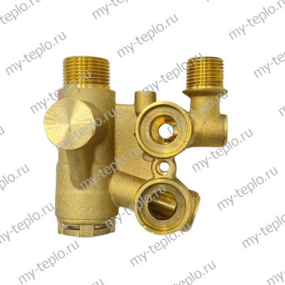 Трехходовой клапан в сборе для котла Mizudo M28 ОТ (trhklM28ОТ)