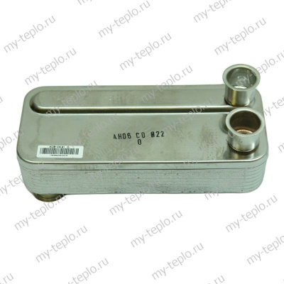 Теплообменник вторичный для котла Navien Deluxe Plus 35 (tepl2DelPlus35)